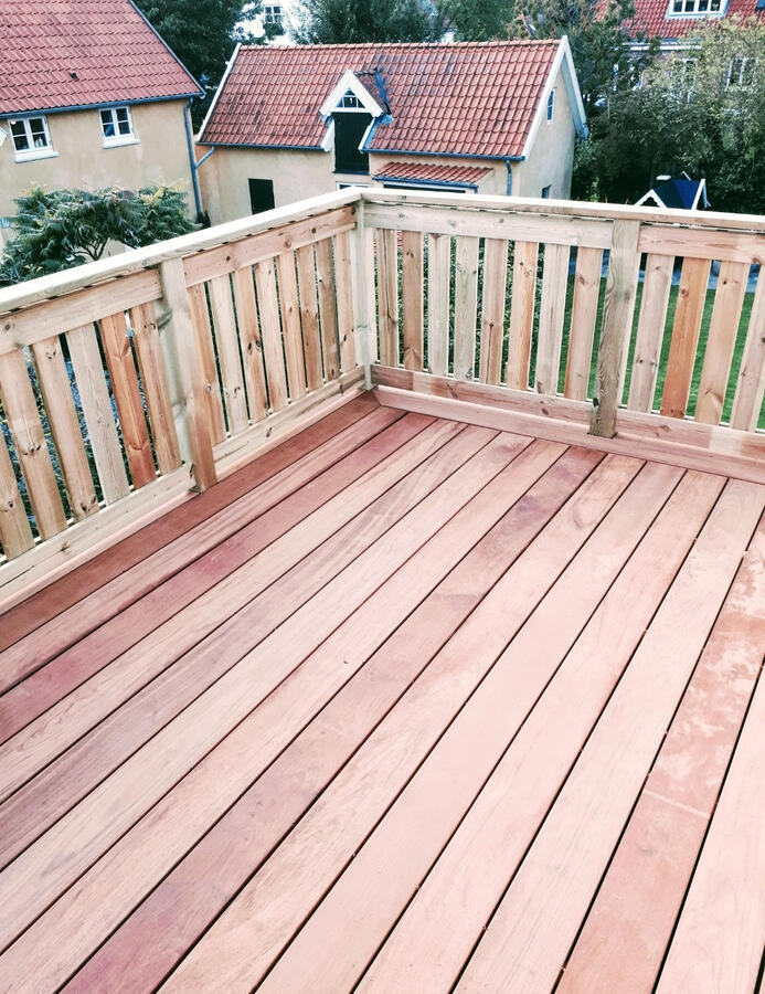 Tagterrasse i Snekkersten